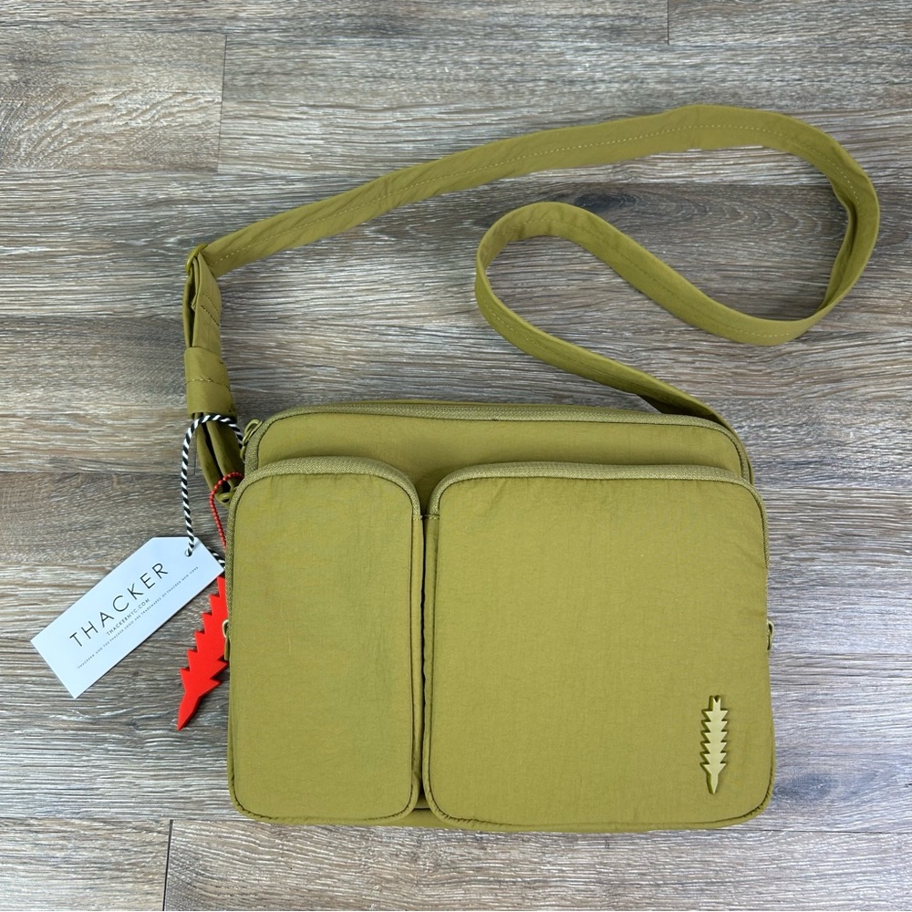 Thacker | NEW Kacy Nylon Crossbody Bag Green